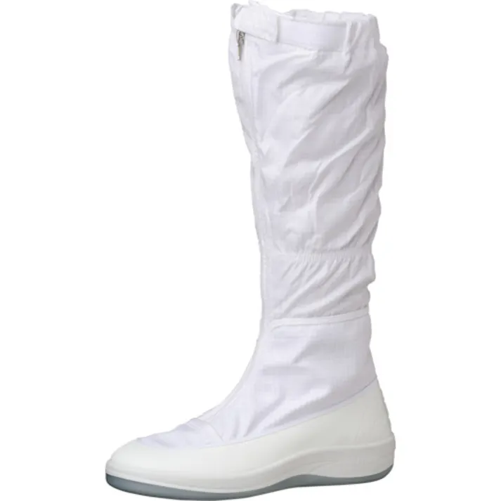 【CAINZ-DASH】ミドリ安全 クリーン静電靴 フード ファスナー式 SU561 24.5CM SU561-24.5【別送品】