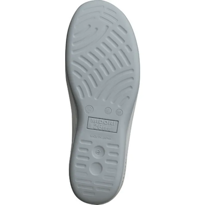 【CAINZ-DASH】ミドリ安全 クリーン静電靴 ハーフフード ファスナー式 SU551 22.5CM SU551-22.5【別送品】