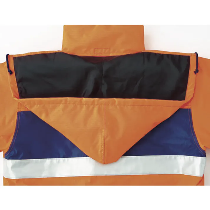 【CAINZ-DASH】ミドリ安全 高視認性 防水帯電防止防寒コート オレンジ L SE1125-UE-L【別送品】