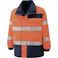 【CAINZ-DASH】ミドリ安全 高視認性 防水帯電防止防寒コート オレンジ LL SE1125-UE-LL【別送品】