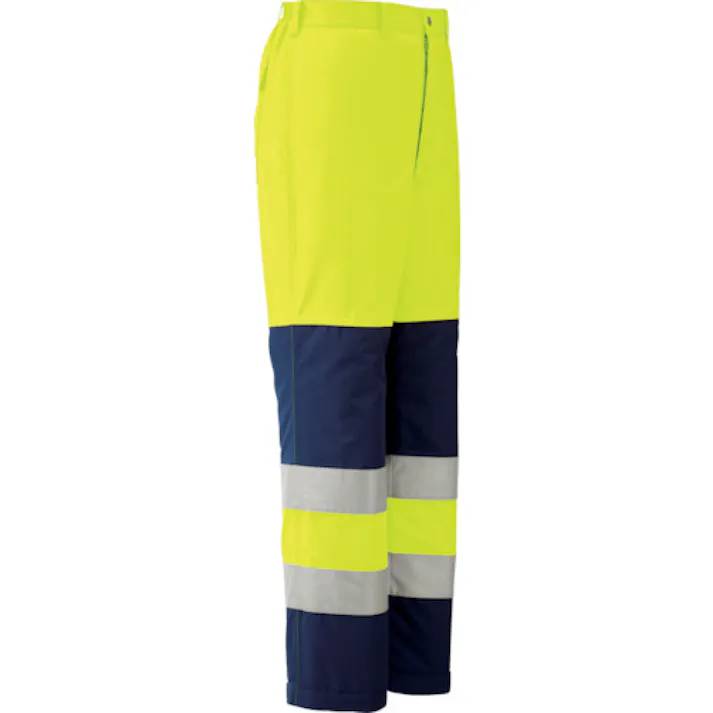 【CAINZ-DASH】ミドリ安全 高視認性 防水帯電防止防寒スラックス イエロー 5L SE1124-SITA-5L【別送品】