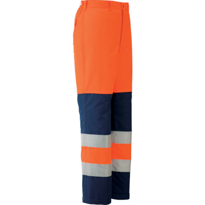 【CAINZ-DASH】ミドリ安全 高視認性 防水帯電防止防寒スラックス オレンジ LL SE1125-SITA-LL【別送品】