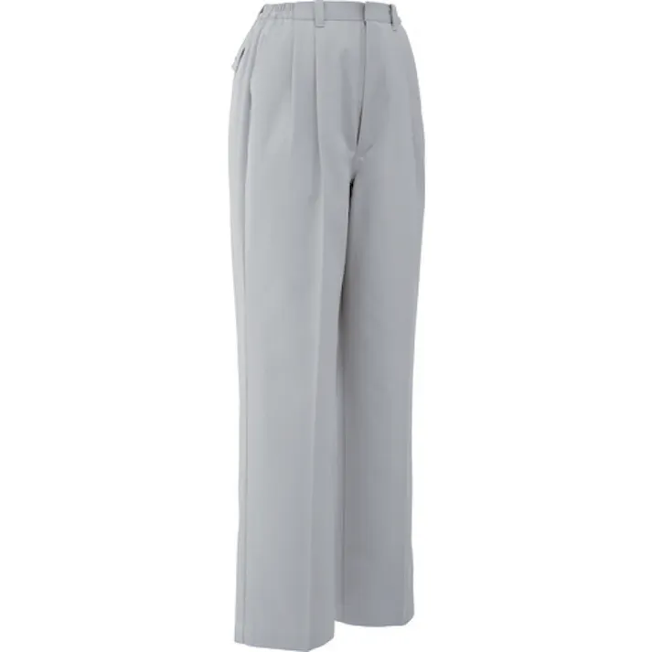 【CAINZ-DASH】ミドリ安全 女子スラックス シルバーグレー 9号 L561-SITA-9【別送品】