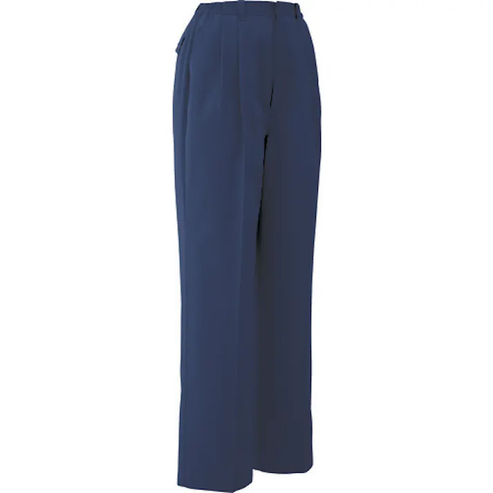 【CAINZ-DASH】ミドリ安全 女子スラックス ネイビー 17号 L567-SITA-17【別送品】