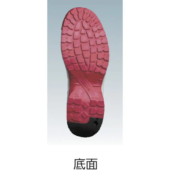 【CAINZ-DASH】ミドリ安全 トウガード付 ワイド樹脂先芯入りスニーカー MPN-902 24.5 MPN-902-BK/R-24.5【別送品】