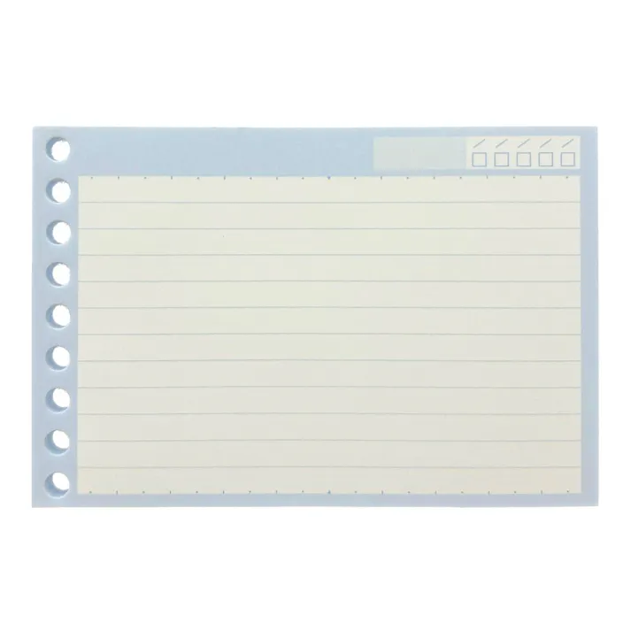 マルマン ミニルーズリーフ スマートレビュー 要点チェック罫