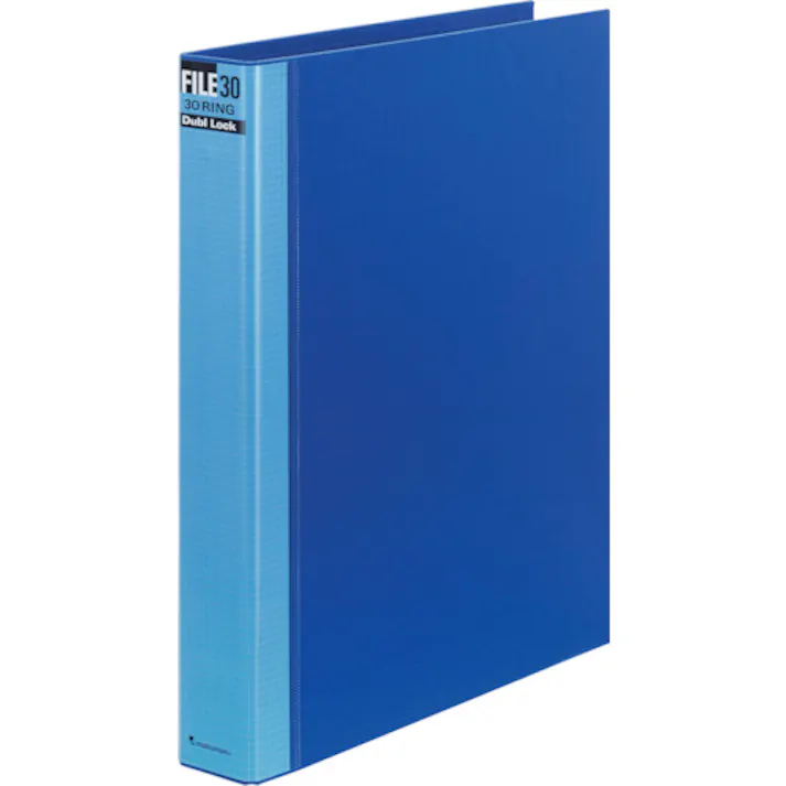 【CAINZ-DASH】マルマン A4 ファイル30 ダブロック30mm ブルー F949R-02【別送品】