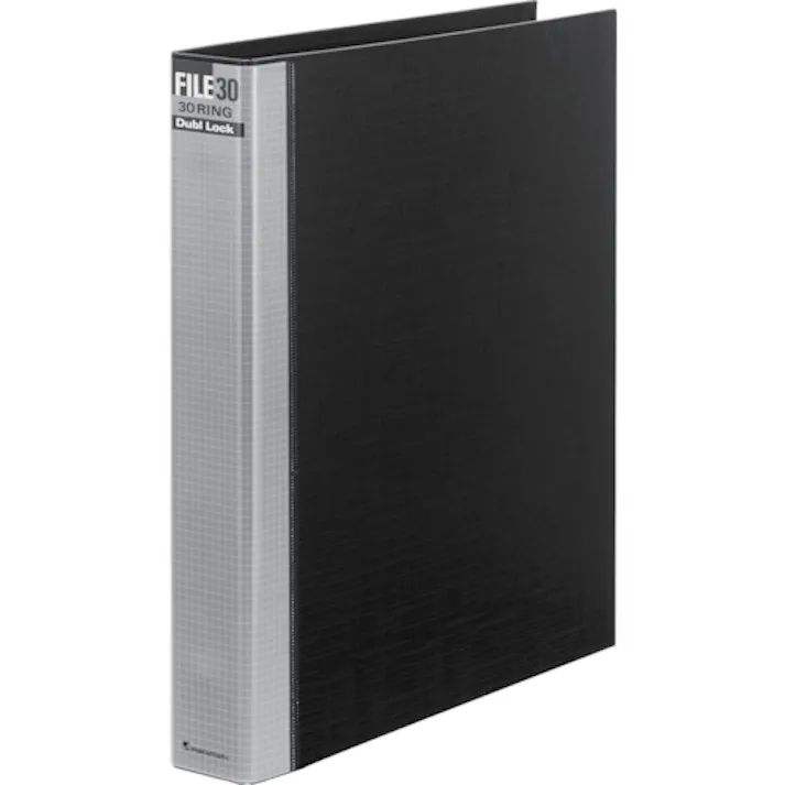 【CAINZ-DASH】マルマン A4 ファイル30 ダブロック30mm ブラック F949R-05【別送品】