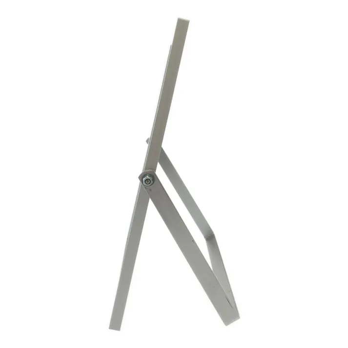 アルミフレーム卓上ミラー J-1 シルバー