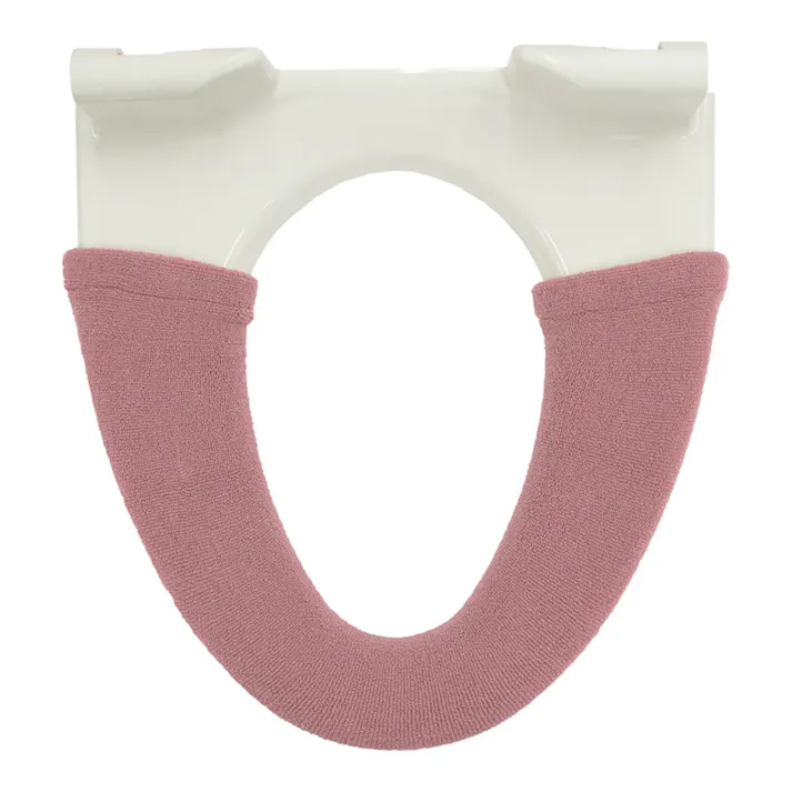 CS洗浄暖房便座カバー スモークピンク