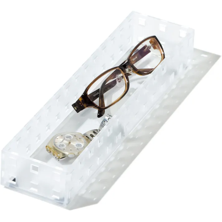 【CAINZ-DASH】ライクイット 収納ケース “ブリックス” 9008 280ミニS Cr 173719【別送品】