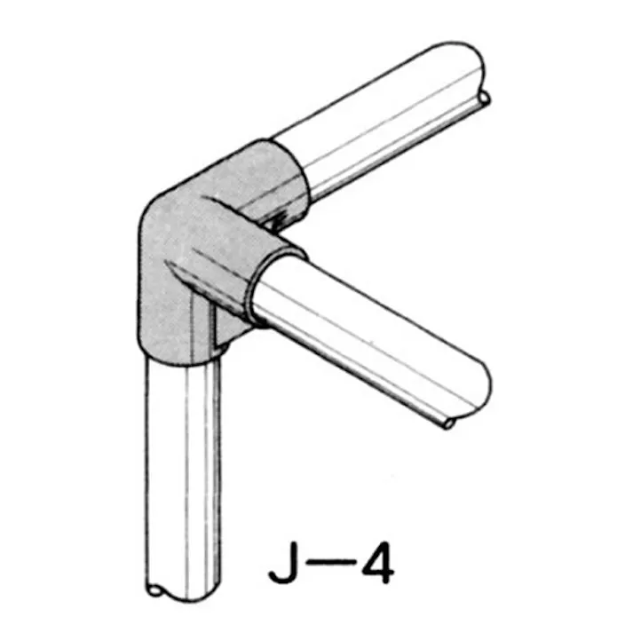 イレクター ジョイント アイボリー J-4-S-IVO