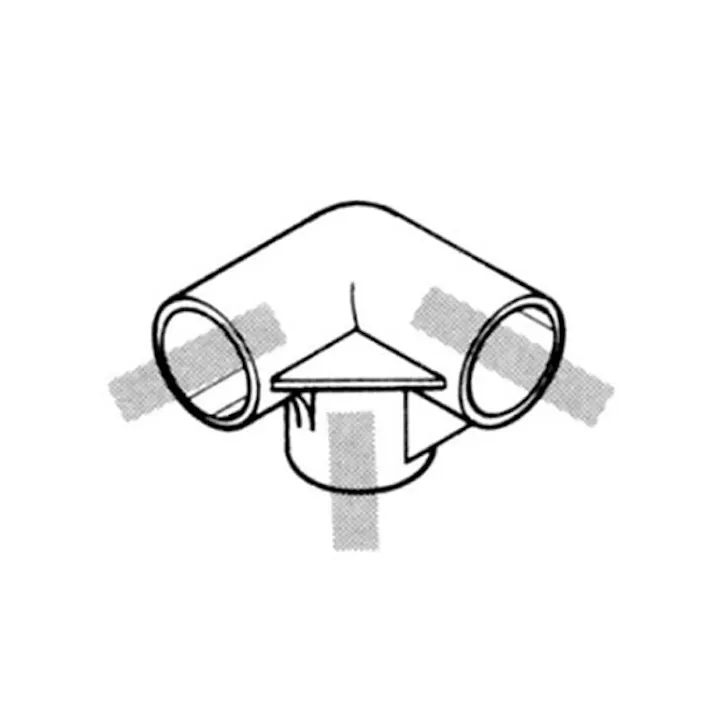 イレクター ジョイント アイボリー J-4-S-IVO