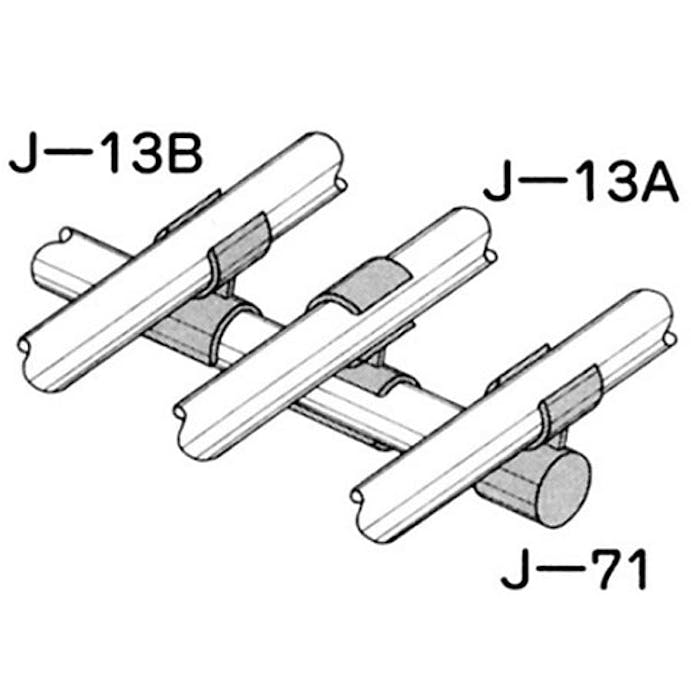 矢崎化工 イレクター ジョイント アイボリー J-71-S-IVO