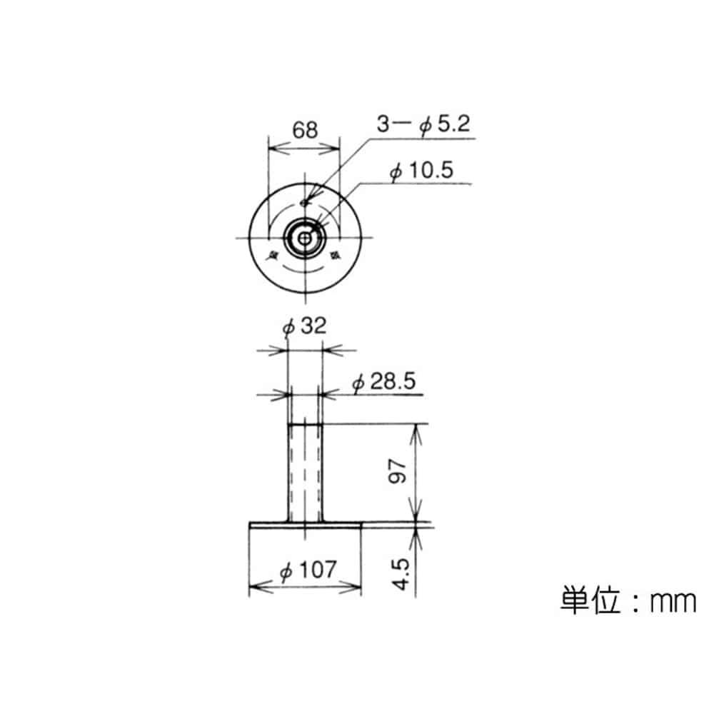 矢崎化工 イレクター パイプスタンドシングル EF-1206S-S | 作業工具