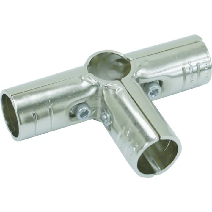 【CAINZ-DASH】矢崎化工 イレクター Φ28 メタルジョイント HJ-3 NI HJ-3N1【別送品】