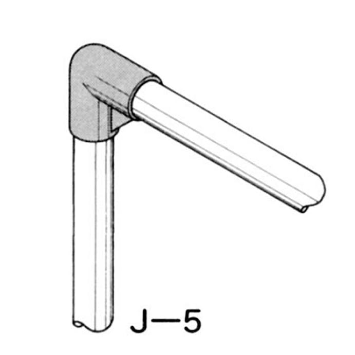 矢崎化工 イレクター ジョイント ブラック J-5-S-BL