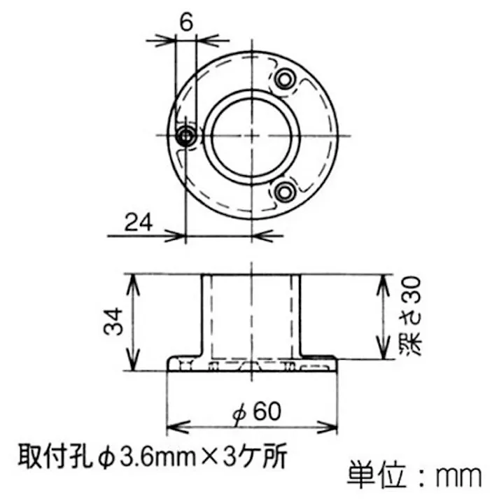 イレクター ジョイント ブラック J-103-S-BL