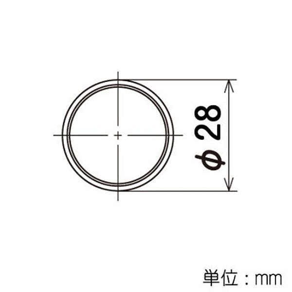 イレクターパイプ ブラック H-300-S-BL 0.3m S | 作業工具・作業用品