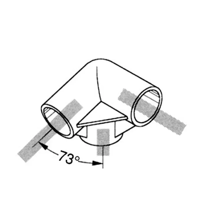 イレクター ジョイント ブラック J-21-S-BL