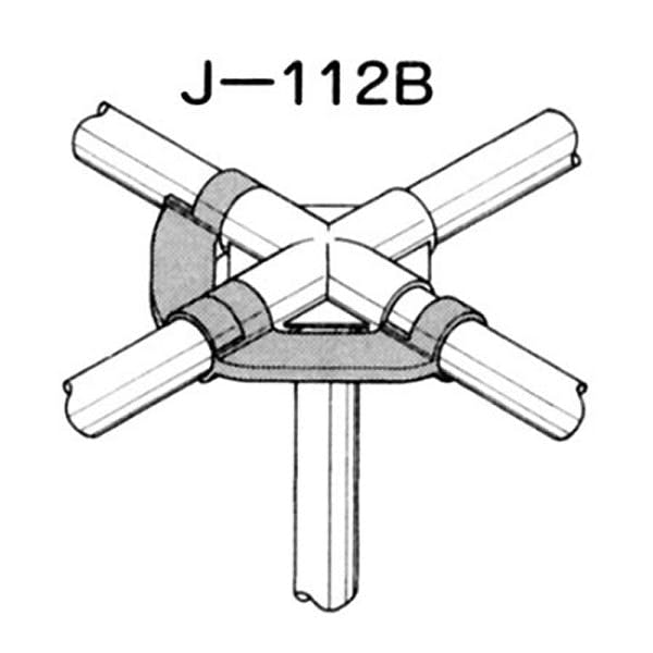 パイプ NTY 1袋5個入り×16袋 棚受け J-112B 【新品未使用】イレクターパイプ ブラック 1500mm 長さ 28mm 直径 Φ28 NTY-1500-BL スチールラック・メタルラック