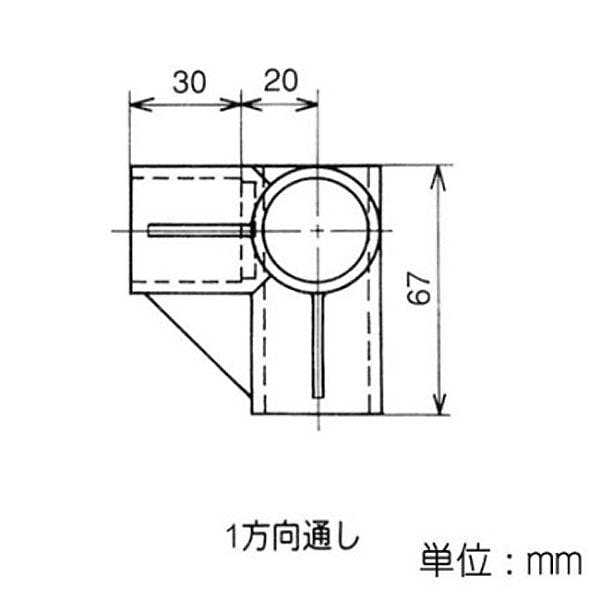 イレクター ジョイント ブラック J-12D-S-BL | 作業工具・作業用品