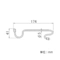 矢崎化工 イレクター ツイストフック28 EF-1269-SUS