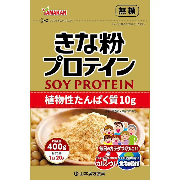 山本漢方 きな粉プロテイン 400g