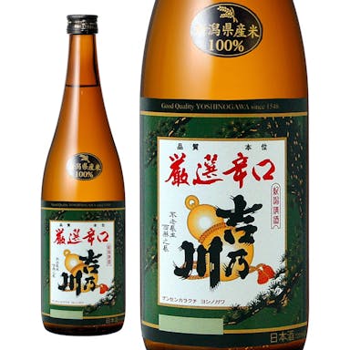 吉乃川 厳選辛口 720ml【別送品】(販売終了)