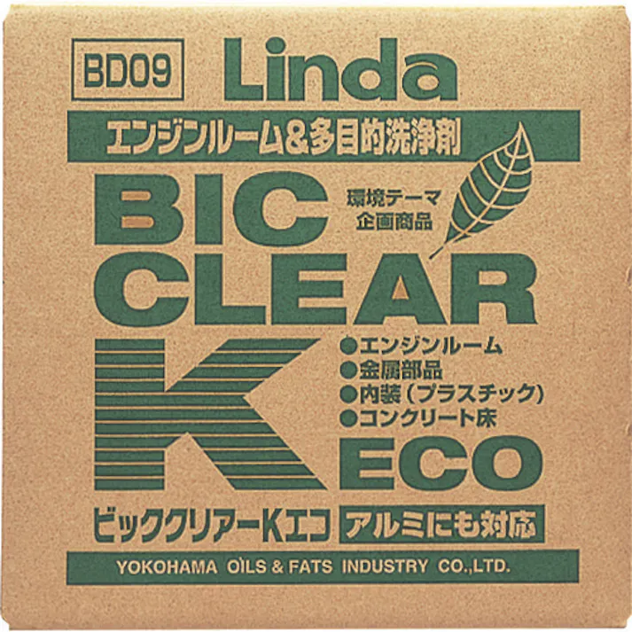 【CAINZ-DASH】横浜油脂工業 ビッククリアーK・ECO 20kg/BIB BD09【別送品】