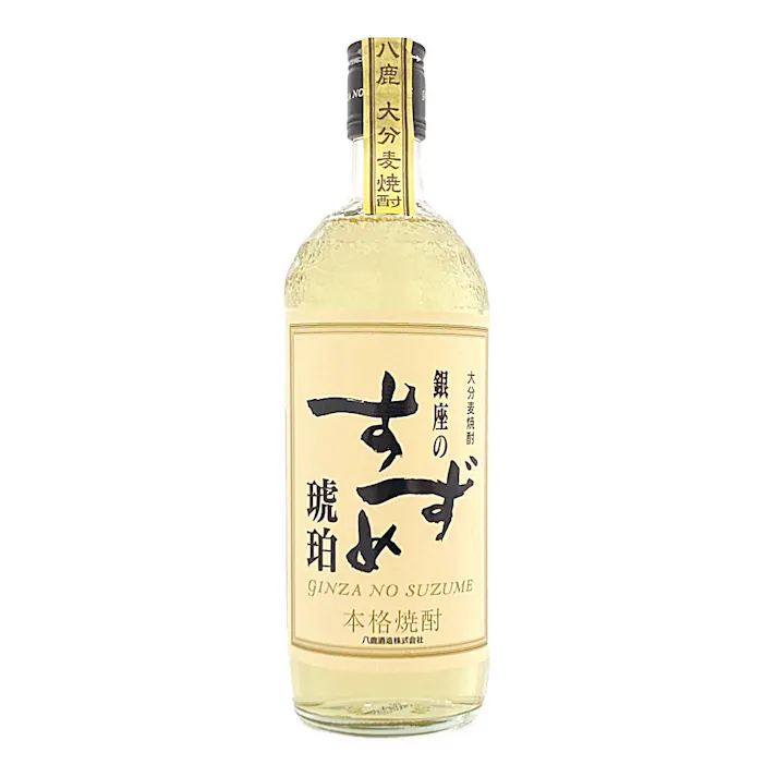 大分麦焼酎 銀座のすずめ 琥珀 25度 720ml【別送品】