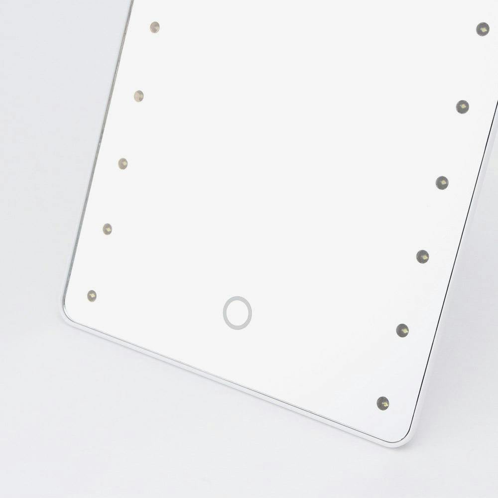 ブライトニングミラー タッチ YLD-2500 ホワイト | ミラー・鏡 通販