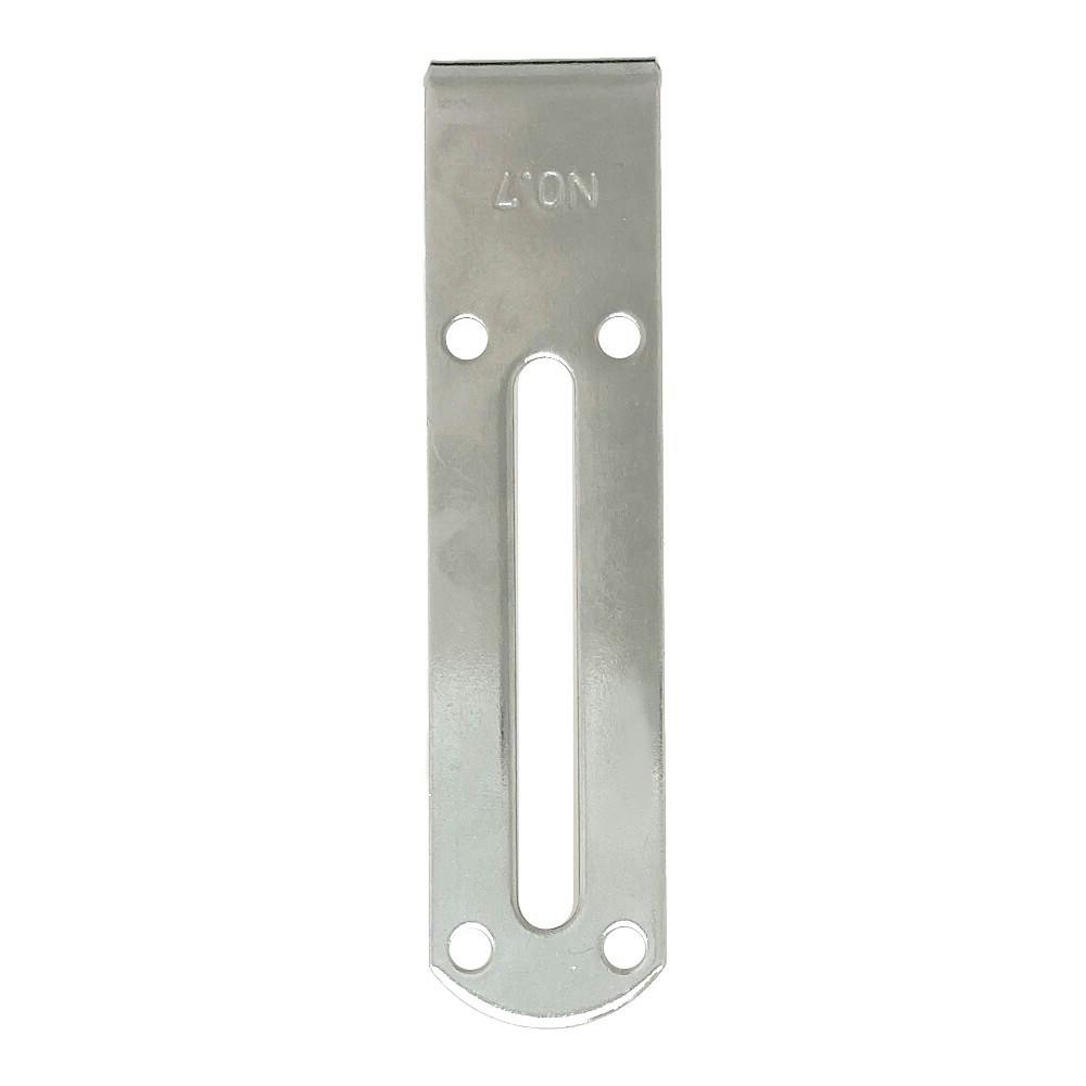 補助金具 クロームメッキ No-7 L-100 | 建具金物 通販