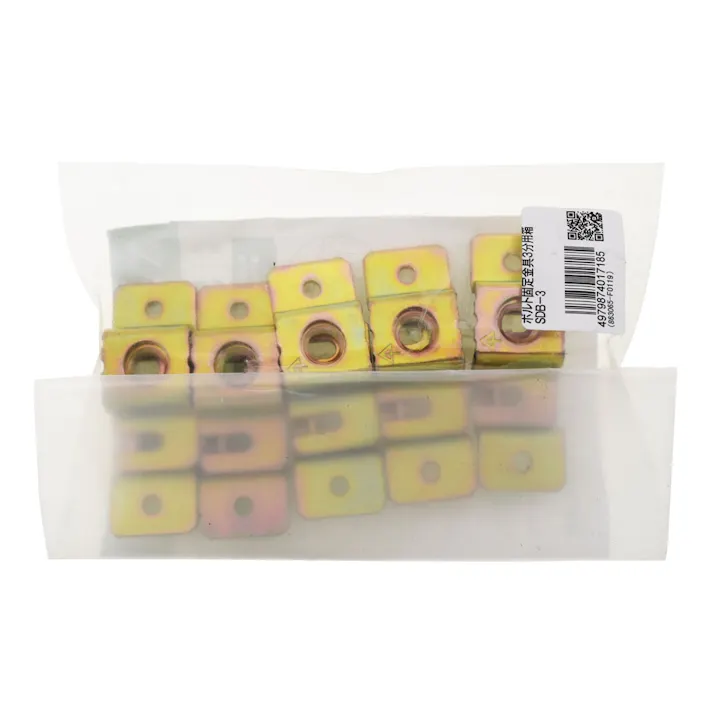 ボルト固定金具 3分用箱 SDB-3 10個入