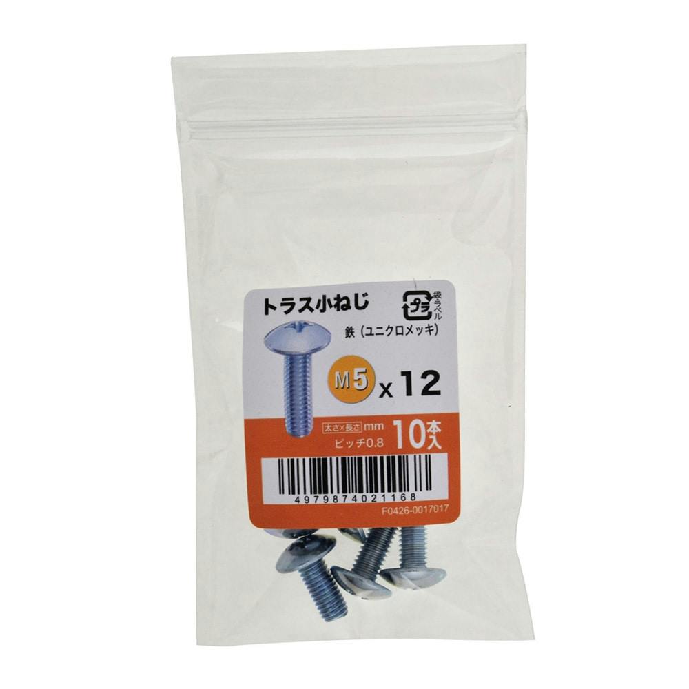 トラス小ねじ 10入り 5×12