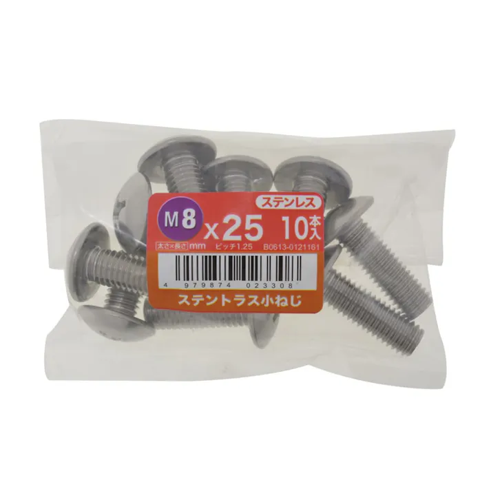 ステントラス小ねじ 10入り 8×25