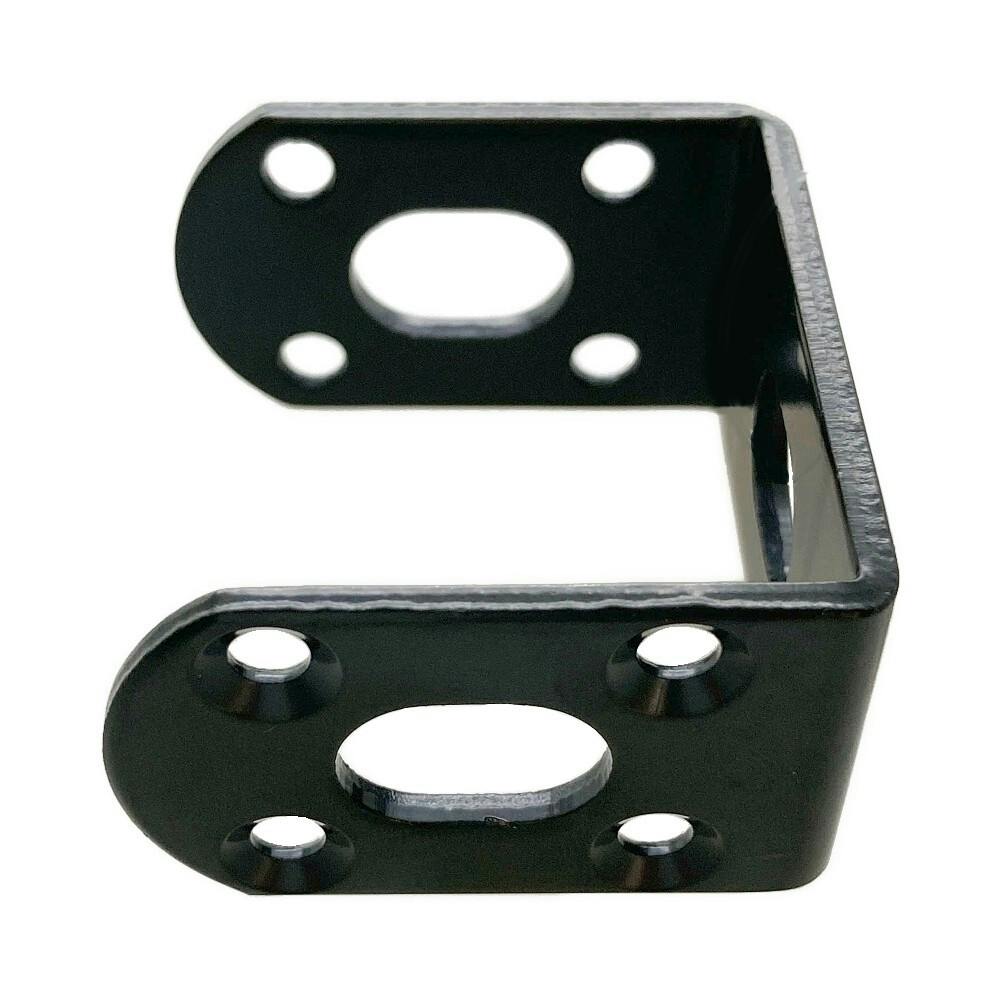 補助金具 黒 No.73 コの字型中 | 建具金物 通販 | ホームセンターの