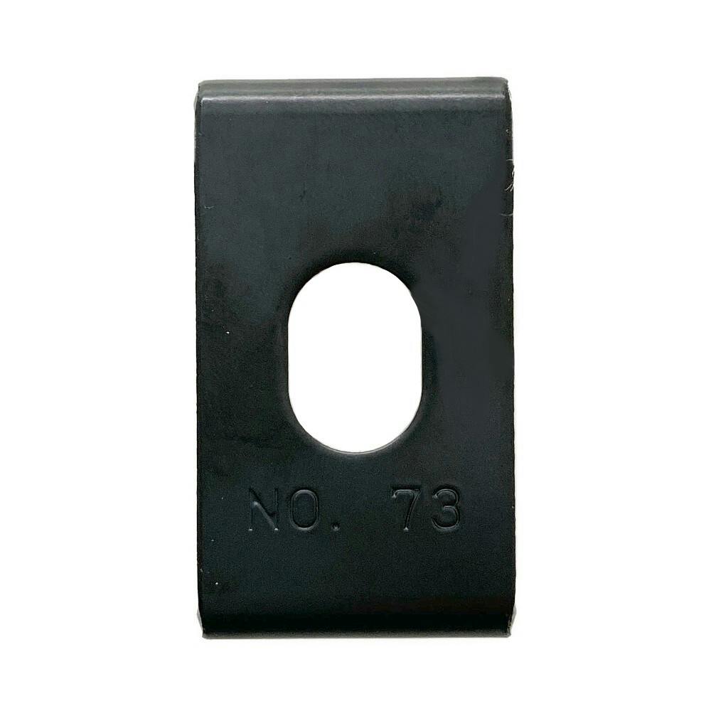 補助金具 黒 No.73 コの字型中 | 建具金物 通販 | ホームセンターの