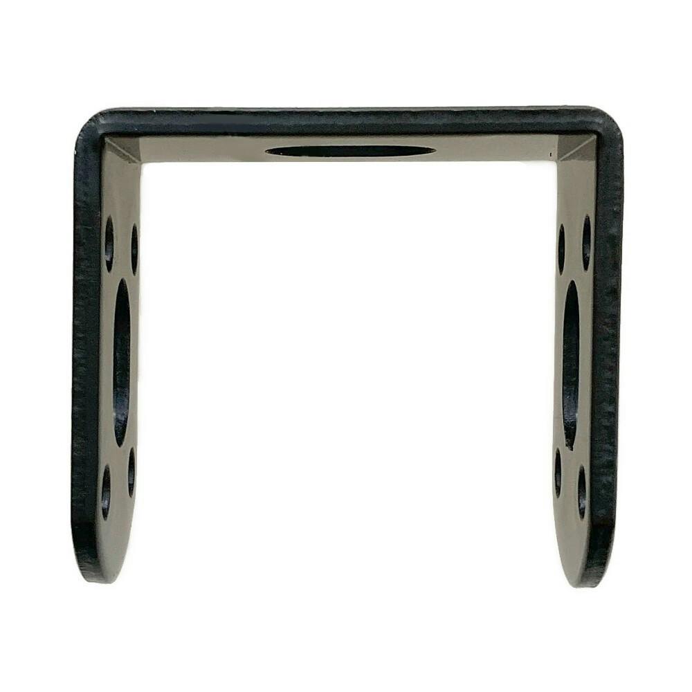 補助金具 黒 No.73 コの字型中 | 建具金物 通販 | ホームセンターの