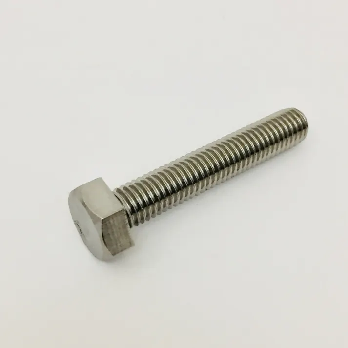 ステン六角ボルト全ねじ 10入り 10×55