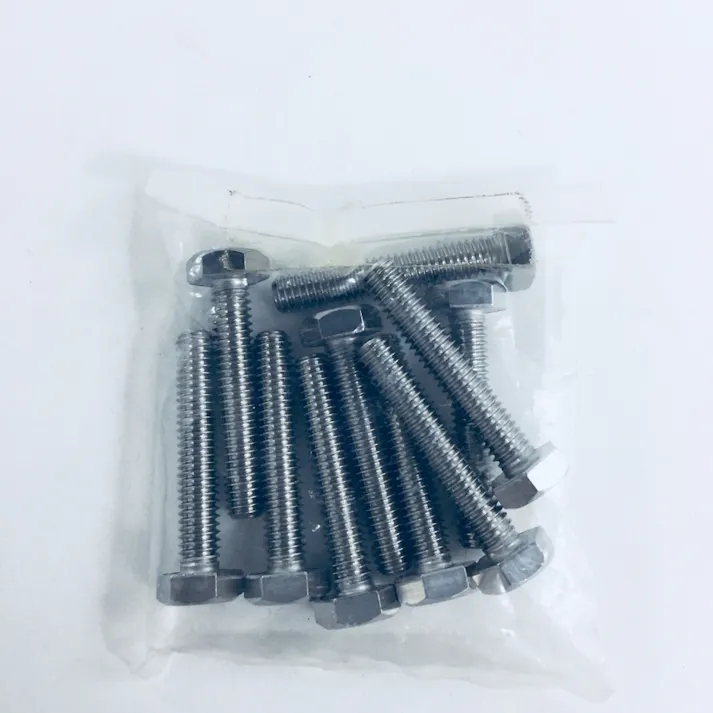 ステン六角ボルト全ねじ 10入り 5/16×45