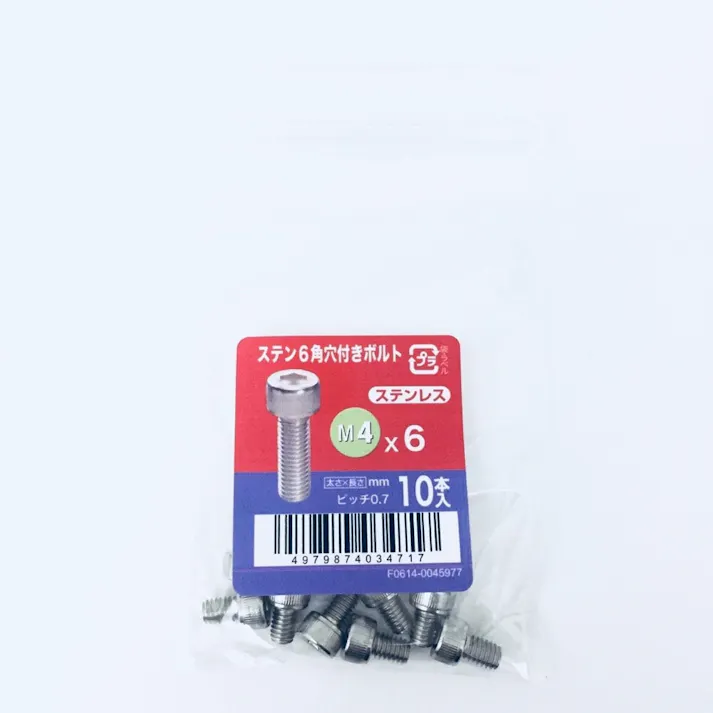 ステンキャップ 10入り 4×6
