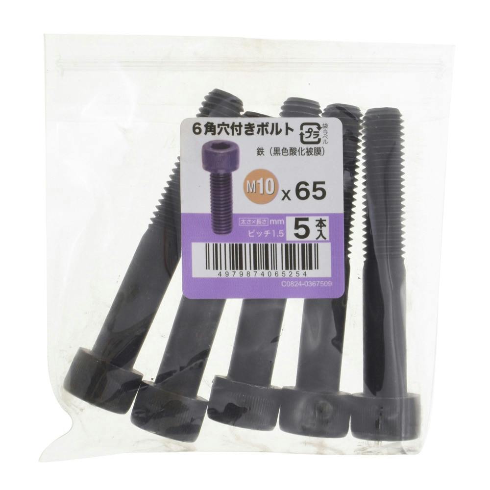 キャップ 5入り 10×65