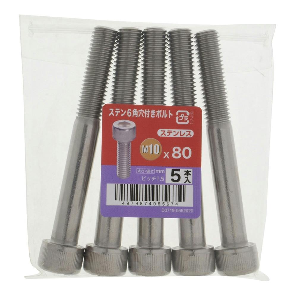 ステンキャップ 5入り 10×80