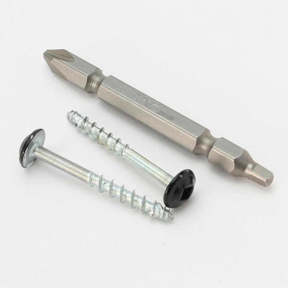 ヤハタ SELECTS 2×4材用ねじ 金具取付2バイ用 黒 | ねじ・くぎ・針金