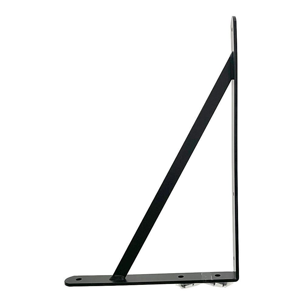 カウンターブラケット 黒 250mm×400mm | ねじ・くぎ・針金・建築金物