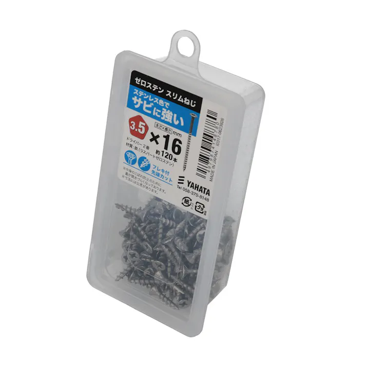 ゼロステン スリムねじ 3.5×16mm