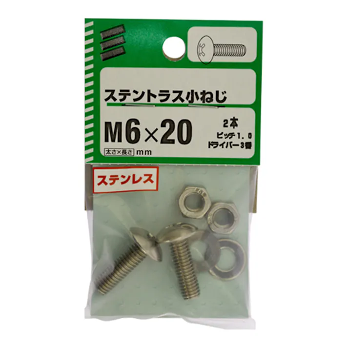 (NB) ステントラス小ネジ 6×20