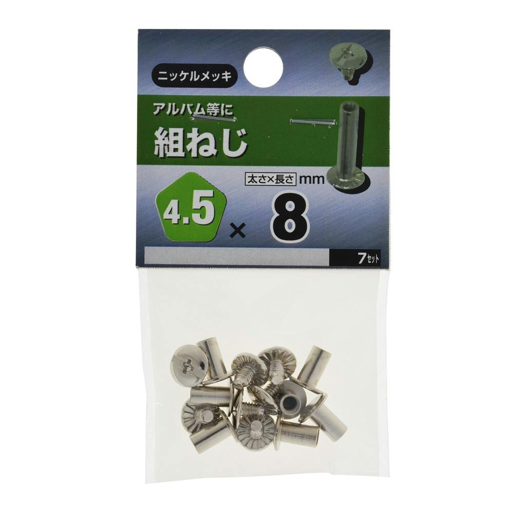 皿小ネジ 2×8 | ねじ・くぎ・針金・建築金物 通販
