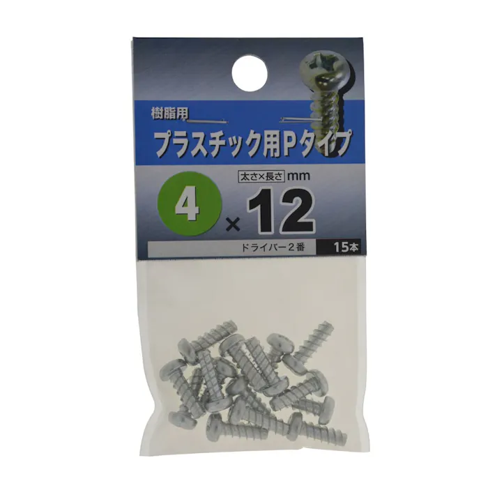 プラスチック用Pタイト 4×12mm